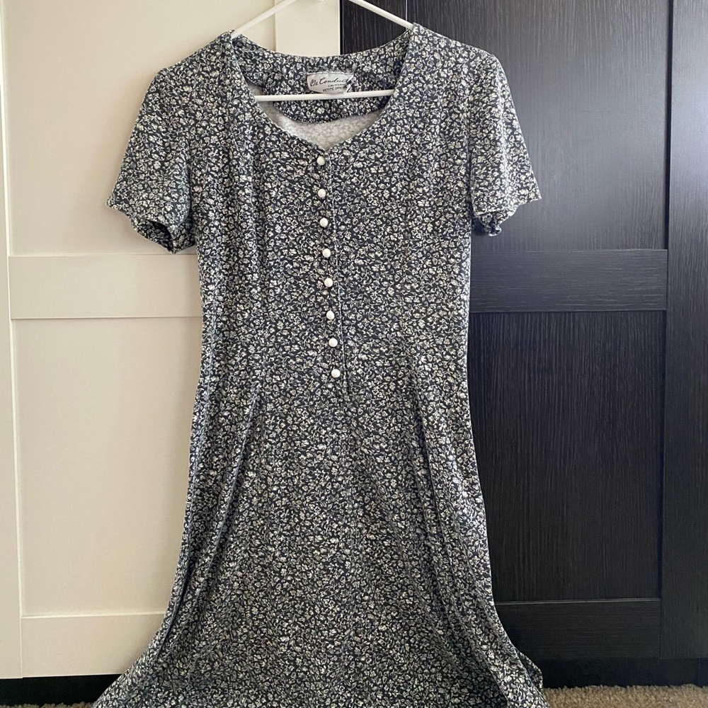 *SALE* Vintage Floral Dress - Medium